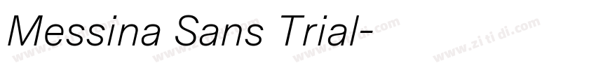 Messina Sans Trial字体转换 Messina Sans Trial字体转换